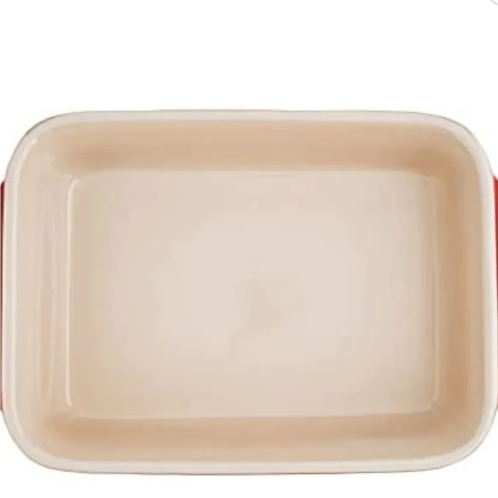 Le Creuset 32cm Rectangle Stoneware Dish- Cherry